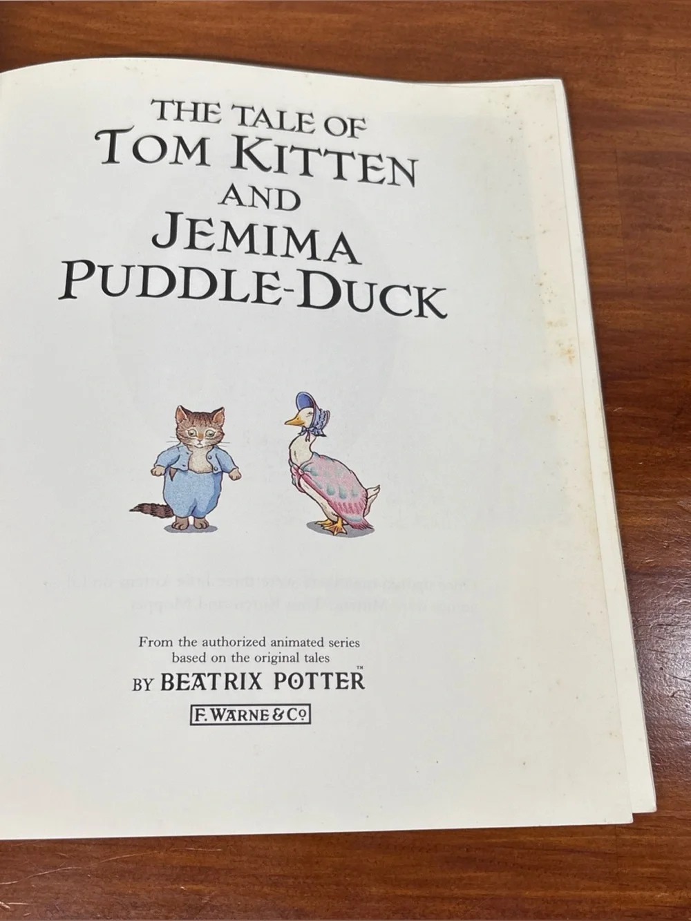 Vtg. Beatrix Potter “The Tale Of…” Books Lot Of 3